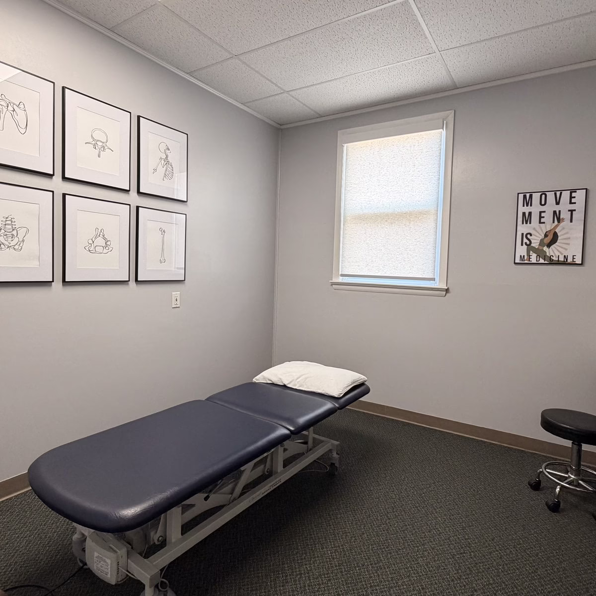 Home 6 Private treatment room at The Back Clinic